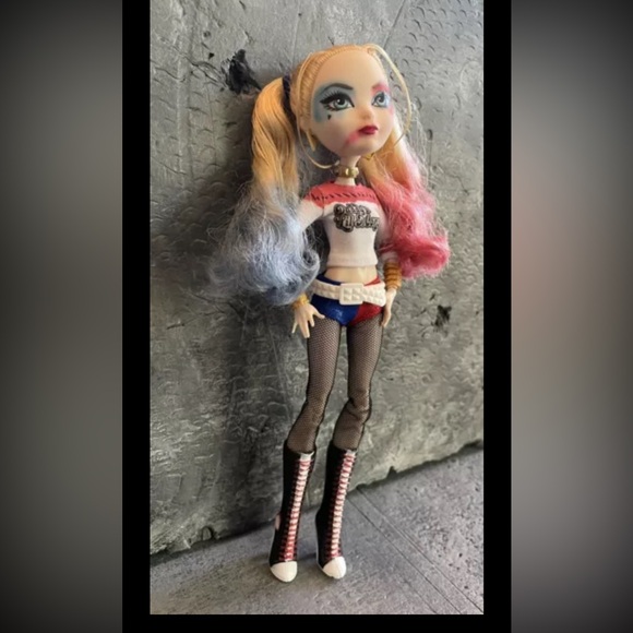 OOAK Harley Quinn BJD doll action figure movie inspire Suicide Squad Articulated - Picture 1 of 10
